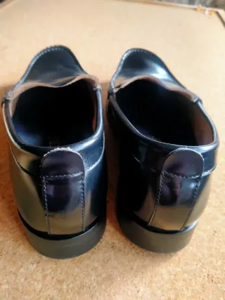 Zapatos artesanales negros n°40