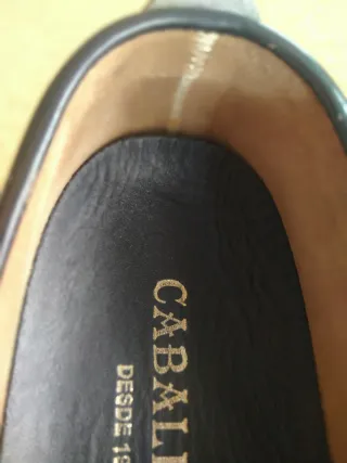 Zapatos artesanales negros n°40