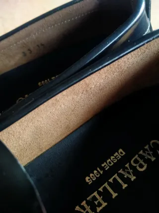 Zapatos artesanales negros n°40