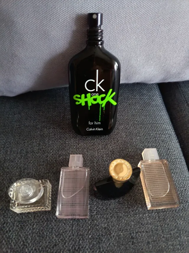 Lote 4 Frascos Perfume Miniatura