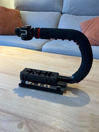 Cámara Sony a6300 con jaula SmallRig