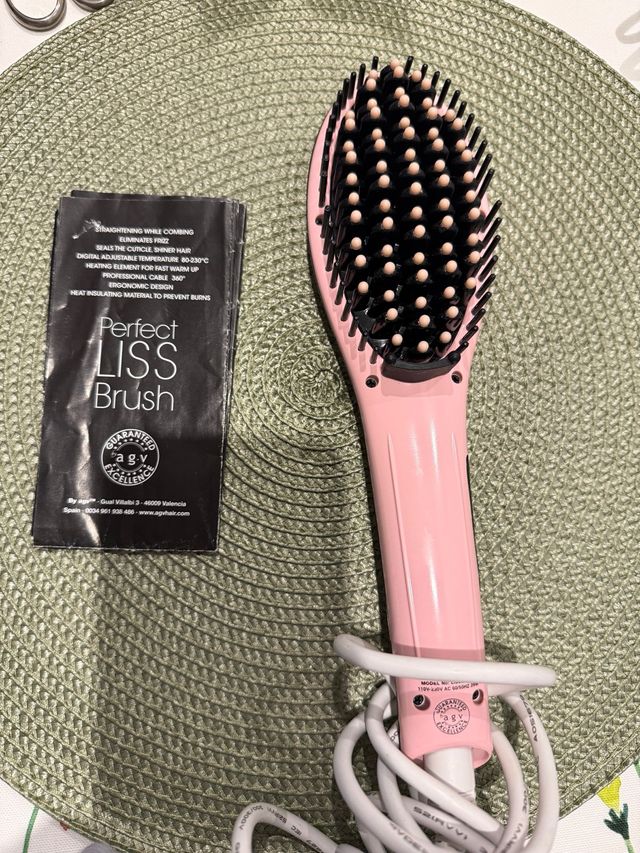 Cepillo Alisador AGV Rosa