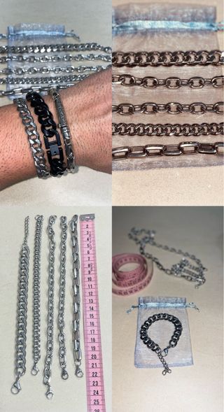 Pulseras Acero Nuevas Varios Diseños