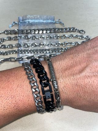 Pulseras Acero Nuevas Varios Diseños