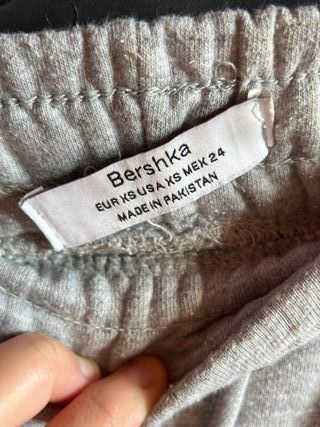 Pantalón jogger gris suave