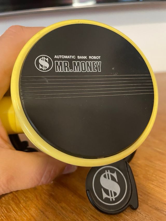 TOMY MR MONEY SALVADANAIO VINTAGE MONEY BANK