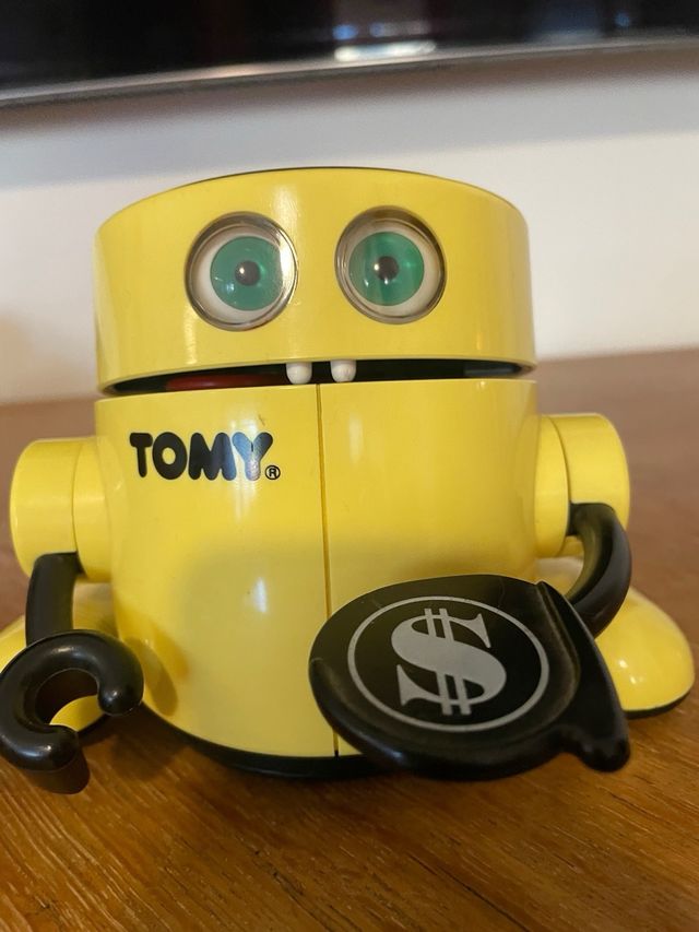 TOMY MR MONEY SALVADANAIO VINTAGE MONEY BANK