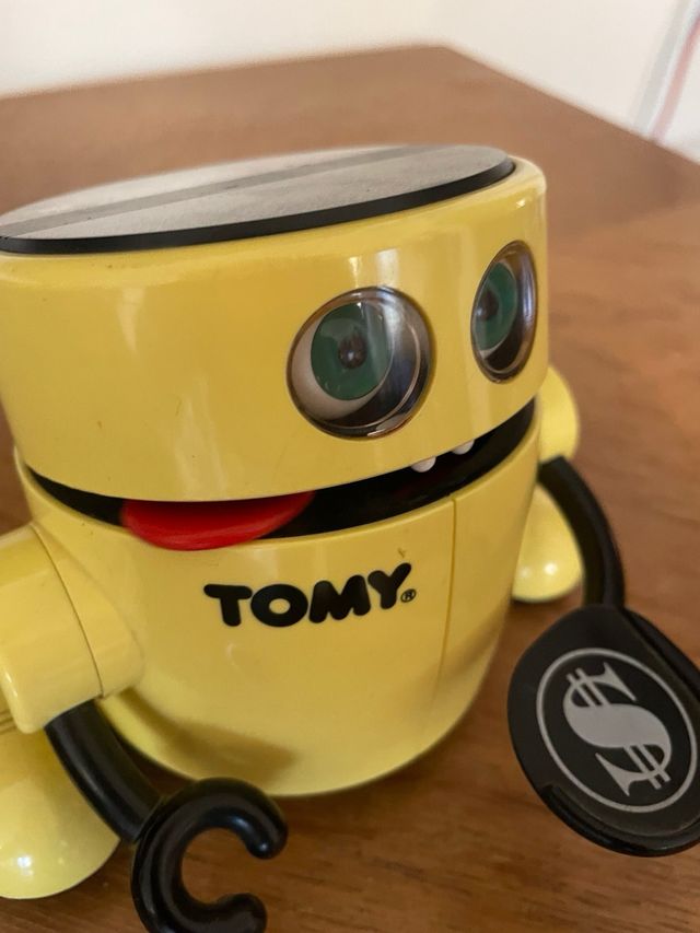 TOMY MR MONEY SALVADANAIO VINTAGE MONEY BANK