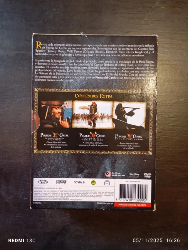 Trilogia (Piratas del caribe)