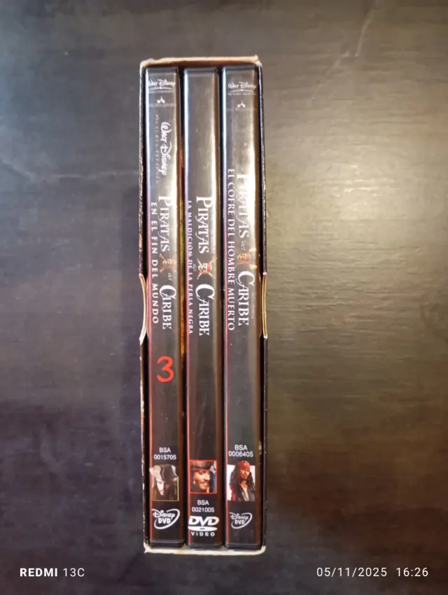 Trilogia (Piratas del caribe)