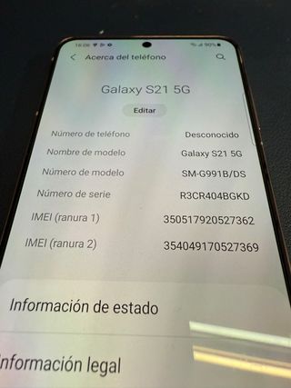Samsung Galaxy S21 5G Dorato/Rosa