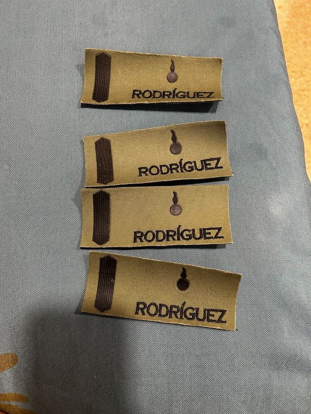 Etiquetas RODRÍGUEZ (4 unidades)