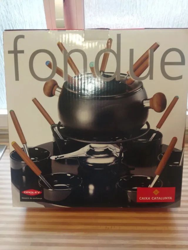 Juego de fondue Oroley