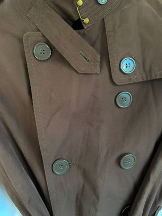 Gabardina Tintoretto Talla 38 Marrón