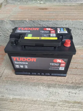 Batería Tudor Technica 74Ah 680A