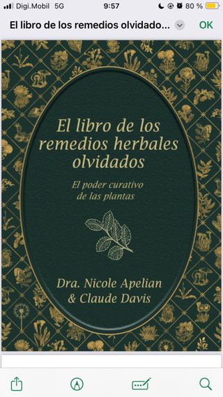 libro de los remedios herbales olvidados
