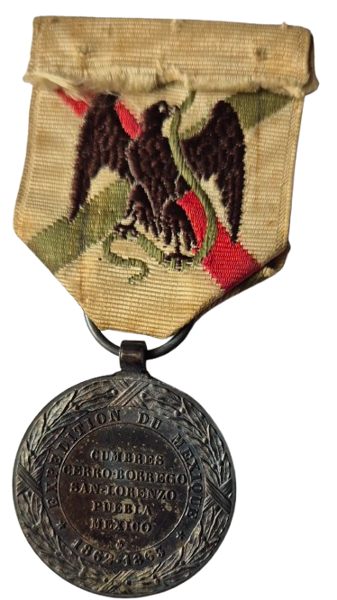 Medalla Napoleón III Campaña México