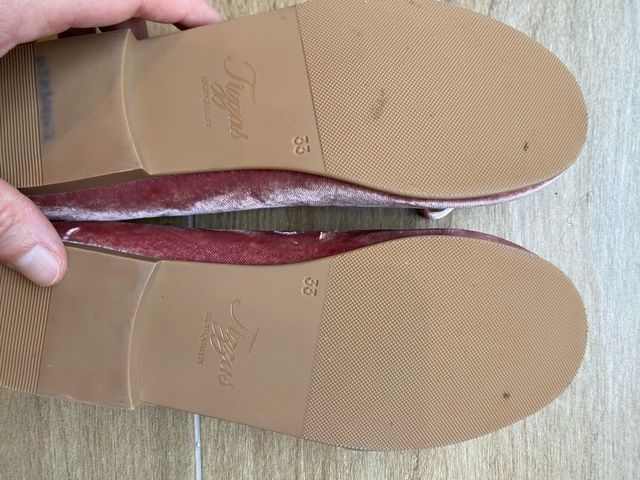 Bailarinas terciopelo Tizzas T33 nuevas