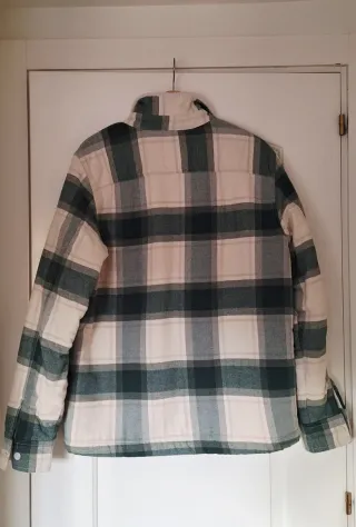 Chaqueta Hollister a cuadros forrada Talla M