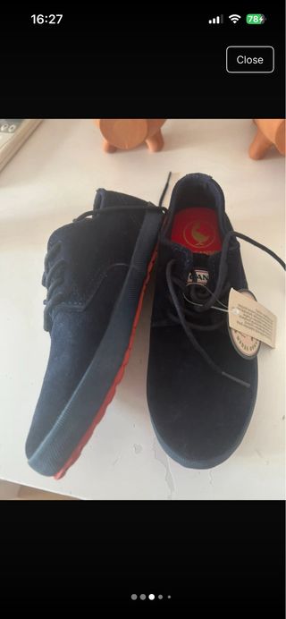 Zapatos El Ganso niño negros a estrenar