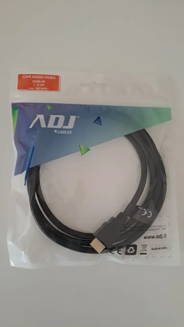 Cavo HDMI ADJ 4K 1.5m
