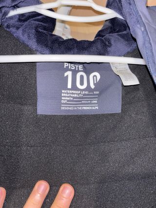 Chaqueta Esquí Nieve Wedze