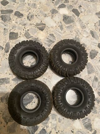 Neumáticos Crawler 1/10 (4 unidades) usados
