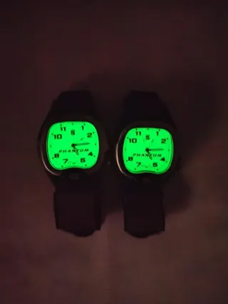 2 Orologi Phantom FS Sport Fluorescenti