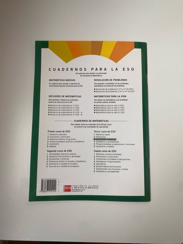 Cuaderno 3 de matemáticas. 3 ESO. Ecuaciones y ...