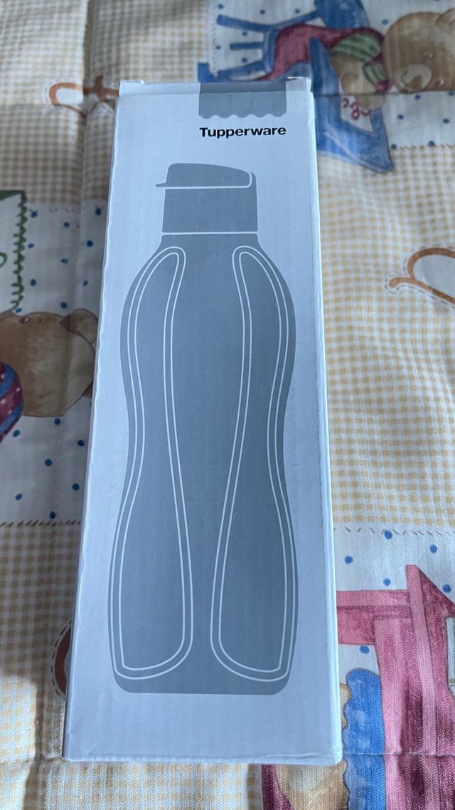 Botella Termo Tupperware Metal Plateada