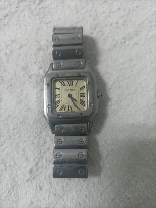 Reloj Cartier Oro y Plata