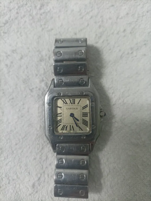Reloj Cartier Oro y Plata