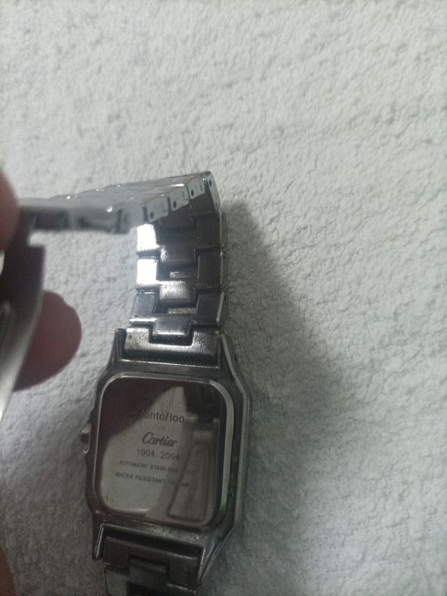 Reloj Cartier Oro y Plata