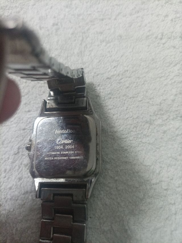 Reloj Cartier Oro y Plata