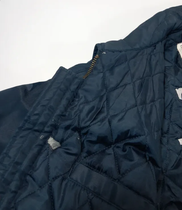 Chaqueta Bomber R.F. Azul Vintage