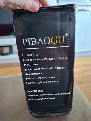 Lampada LED da parete moderna