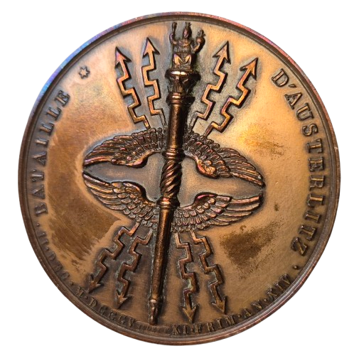 Medalla Batalla de Austerlitz Napoleón
