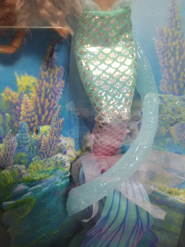 Muñeca Sirenita Ariel. Totalmente articulada.