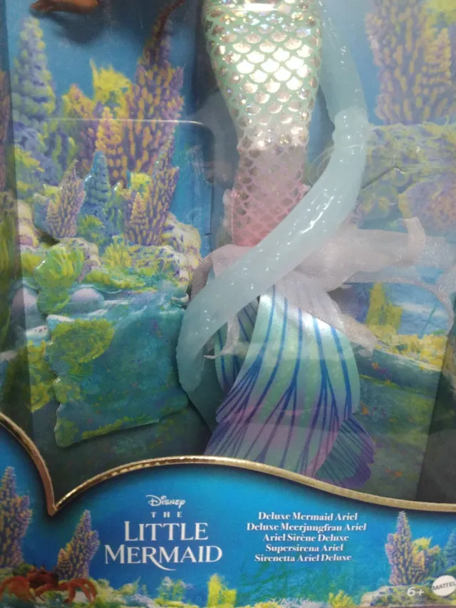 Muñeca Sirenita Ariel. Totalmente articulada.