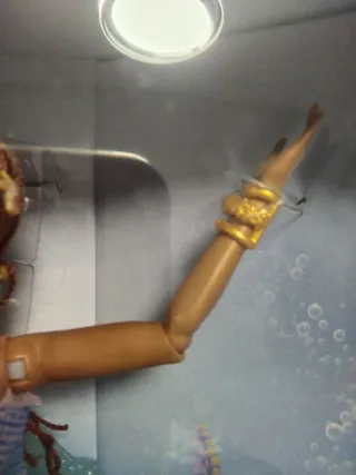 Muñeca Sirenita Ariel. Totalmente articulada.