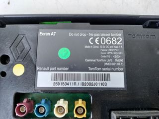 165081 SISTEMA NAVEGACION GPS RENAULT FLUENCE