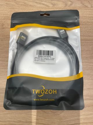 Cable HDMI TWOZOH 2M 4K UHD
