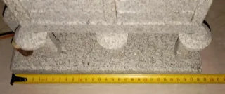 Navidad: Hórreo de granito miniatura