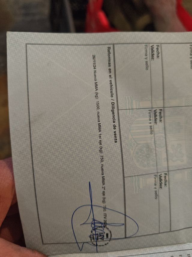 Remolque portacoches 1500kg