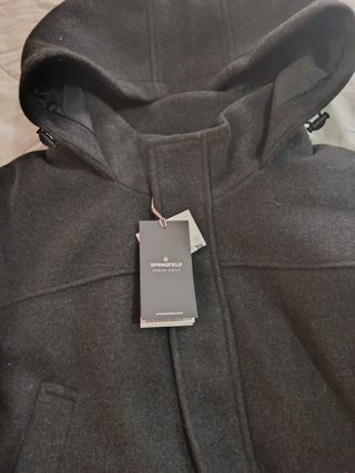 Casaco Springfield Homem Cinza Com Etiqueta