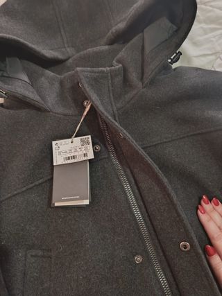 Casaco Springfield Homem Cinza Com Etiqueta