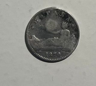 Conjunto 4 monedas 1870