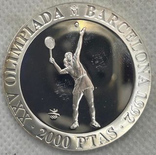 Moneda 2000 Pesetas Olimpiada Barcelona 1992