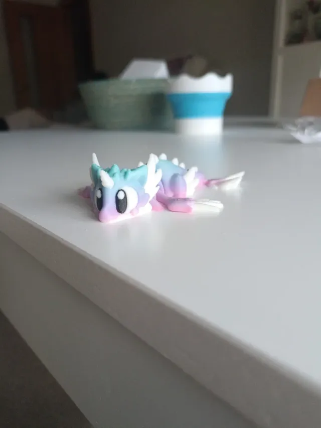 Figura Dragón Celestial 3D