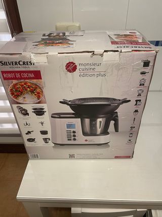 Robot Cocina Silvercrest Monsieur Cuisine + 2 Jarr